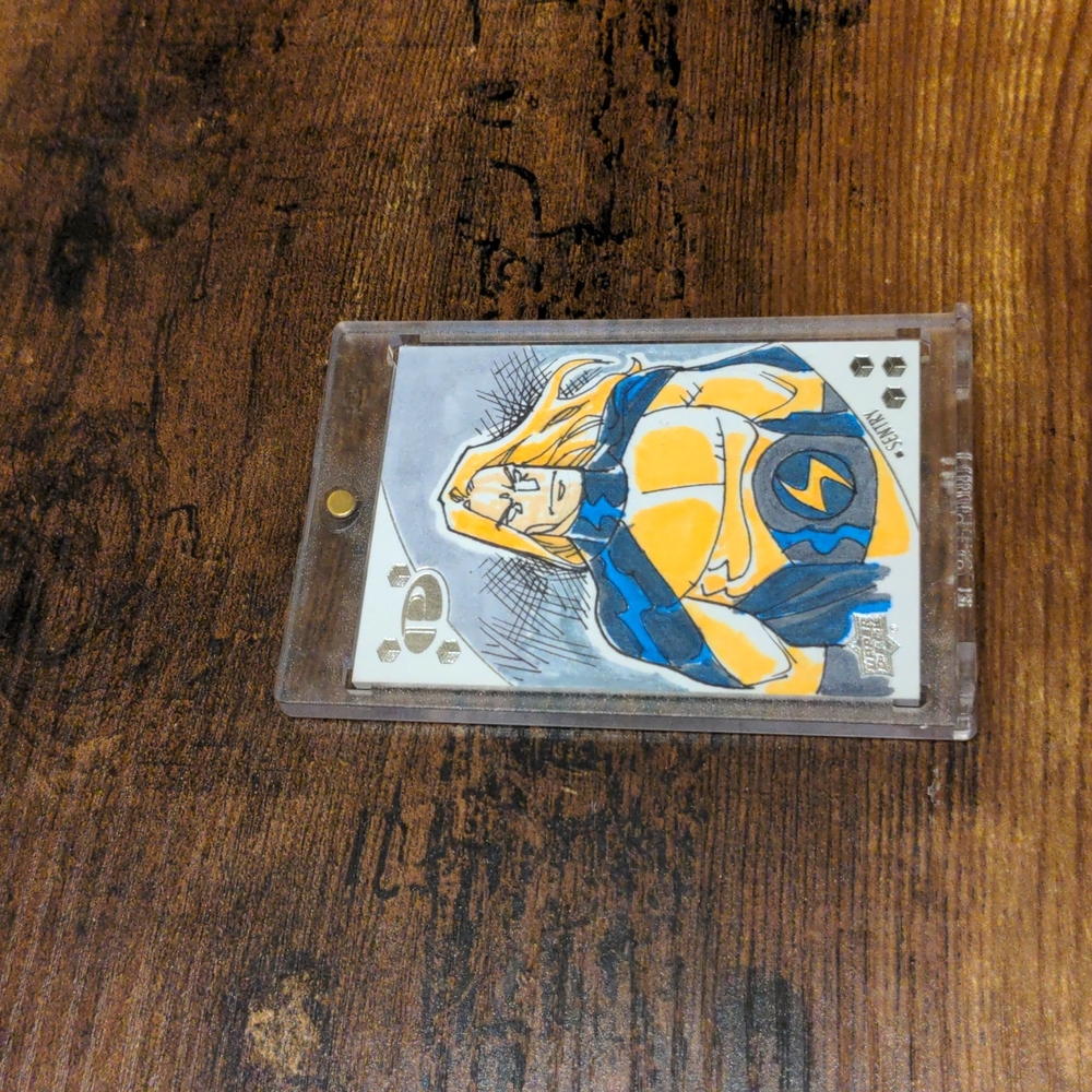 Marvel 2017 upper deck premier sketch card  the sentry 1/1